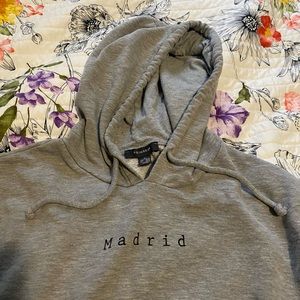 Madrid Grey Sweatshirt Size XL Primark